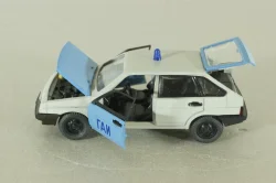 Ваз-2109 ГАИ, короткое крыло, Тантал/Радон 1:43