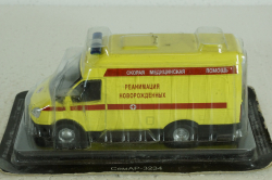 Газ-3234 СемАР, Реаниация Новорожденных, Автомобиль на службе 1:43