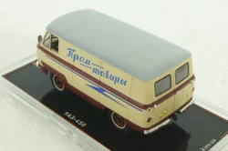 Уаз-450 Промтовары 1958, бежевый/бордовый, TruckTyr 1:43
