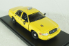 Ford Crown Victoria Taxi 2008 Movie John Wick 2 (2017) yellow, Greenlight 1:43