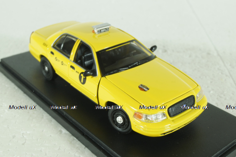 Ford Crown Victoria Taxi 2008 Movie John Wick 2 (2017) yellow, Greenlight 1:43
