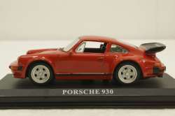 Porsche 930, red,  Del Prado 1:43