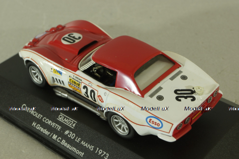 Chevrolet Corvette "Greder Racing" #30 Le Mans 1973, QLM024, Quartzo 1:43