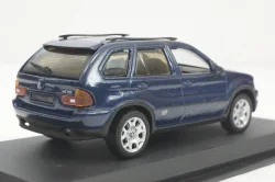 BMW X5, E53, blue, Del Prado 1:43