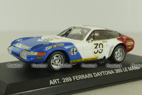 Ferrari 365 Daytona 24-hr Le Mans 1972, art 289, Detail Cars 1:43