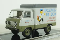 Уаз-451Д фургон 1963 "Продукты на дом" белый, TruckTyr 1:43