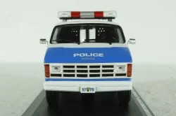 Dodge RAM B250 Van NYPD 1987 blue/white, 86577, Greenlight 1:43