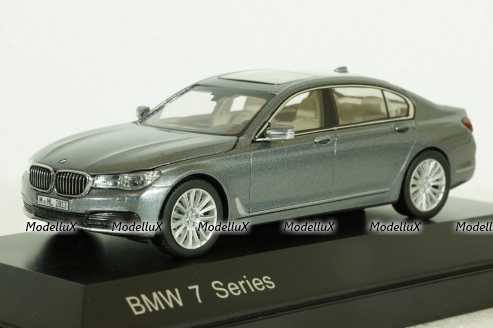 BMW 7 Series, G12, 2016 silver, Jatoba 1:43