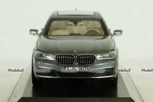 BMW 7 Series, G12, 2016 silver, Jatoba 1:43