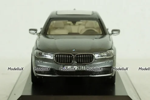 BMW 7 Series, G12, 2016 silver, Jatoba 1:43