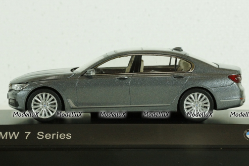 BMW 7 Series, G12, 2016 silver, Jatoba 1:43
