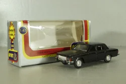 Газ-3102, черный, Агат 1:43