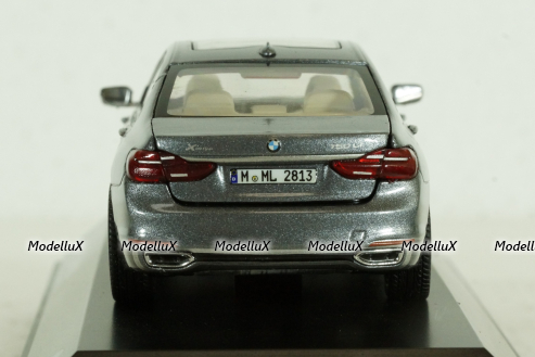 BMW 7 Series, G12, 2016 silver, Jatoba 1:43
