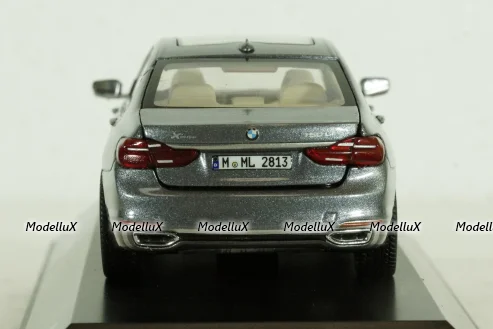 BMW 7 Series, G12, 2016 silver, Jatoba 1:43