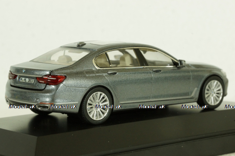 BMW 7 Series, G12, 2016 silver, Jatoba 1:43