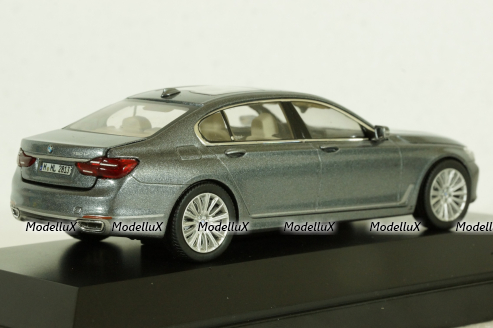 BMW 7 Series, G12, 2016 silver, Jatoba 1:43