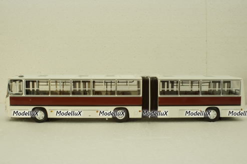 Икарус-280.33 бело-бордовый, 04005В, Classicbus 1:43
