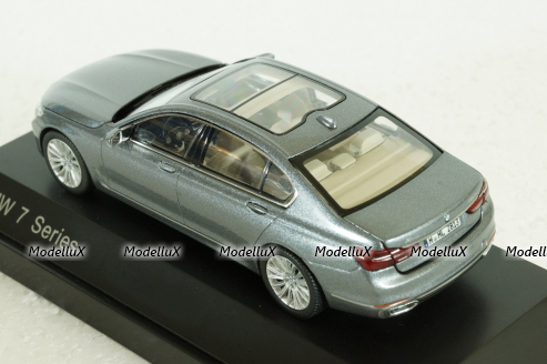 BMW 7 Series, G12, 2016 silver, Jatoba 1:43