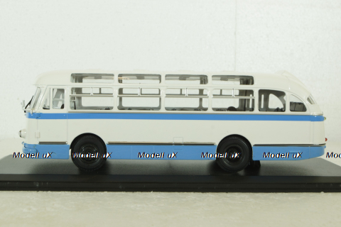 Лаз 695Е 1961г. бело-синий, 04003D, Classicbus 1:43