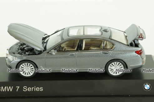 BMW 7 Series, G12, 2016 silver, Jatoba 1:43