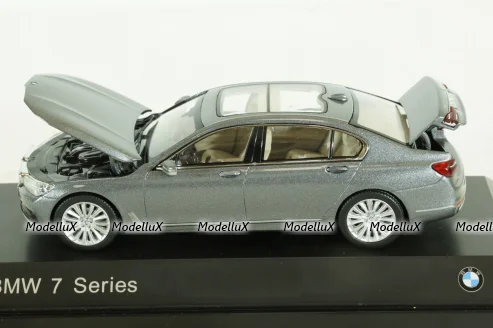 BMW 7 Series, G12, 2016 silver, Jatoba 1:43