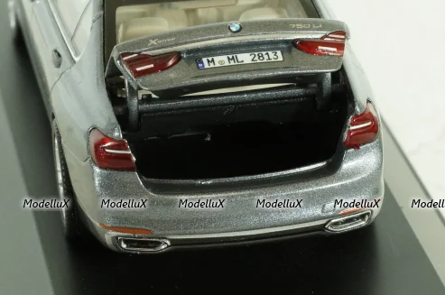 BMW 7 Series, G12, 2016 silver, Jatoba 1:43