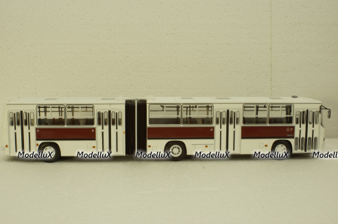 Икарус-280.33 бело-бордовый, 04005В, Classicbus 1:43