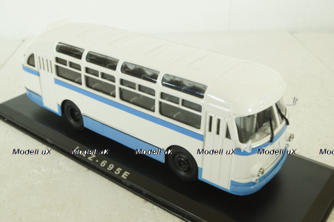 Лаз 695Е 1961г. бело-синий, 04003D, Classicbus 1:43
