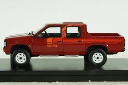 Datsun PickUp D21 Double Cab (Nissan Navara I), red, 1985, HS422RE, Hi-Story 1:43