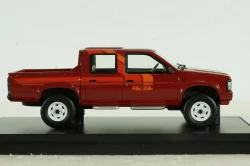 Datsun PickUp D21 Double Cab (Nissan Navara I), red, 1985, HS422RE, Hi-Story 1:43