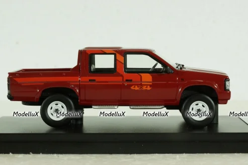 Datsun PickUp D21 Double Cab (Nissan Navara I), red, 1985, HS422RE, Hi-Story 1:43