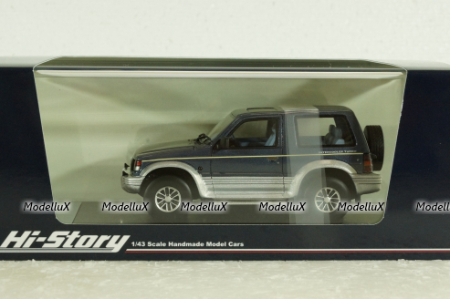 Mitsubishi Pajero II, XR-II, green, 1991, HS446BL, Hi-Story 1:43