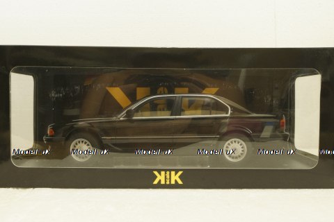 BMW 740i E38 Series 1, 1994 black metallic, KKDC180366, KK-Scale 1:18