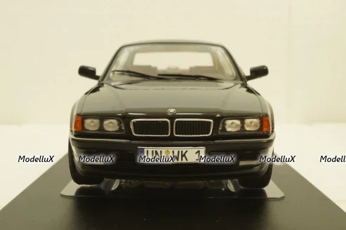 BMW 740i E38 Series 1, 1994 black metallic, KKDC180366, KK-Scale 1:18