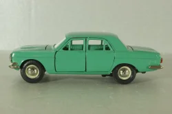 Газ-24 Волга А14, зеленый, черный салон, Тантал/Радон 1:43