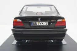 BMW 740i E38 Series 1, 1994 black metallic, KKDC180366, KK-Scale 1:18