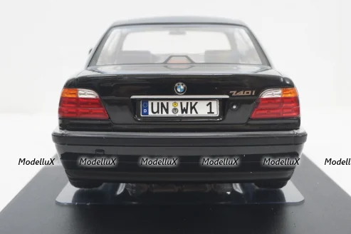 BMW 740i E38 Series 1, 1994 black metallic, KKDC180366, KK-Scale 1:18