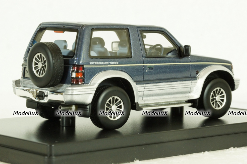 Mitsubishi Pajero II, XR-II, green, 1991, HS446BL, Hi-Story 1:43