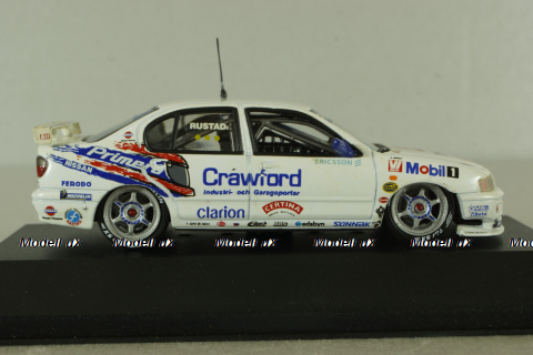 Nissan Premiera GT (P11) Crawford Nissan Racing STCC 1999, T.Rustad, white, XTC99020, Onyx 1:43
