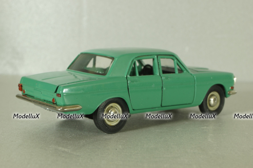 Газ-24 Волга А14, зеленый, черный салон, Тантал/Радон 1:43