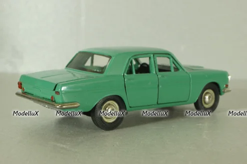 Газ-24 Волга А14, зеленый, черный салон, Тантал/Радон 1:43