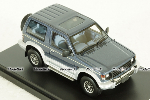 Mitsubishi Pajero II, XR-II, green, 1991, HS446BL, Hi-Story 1:43