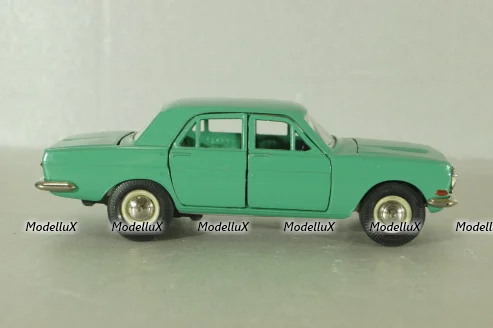 Газ-24 Волга А14, зеленый, черный салон, Тантал/Радон 1:43