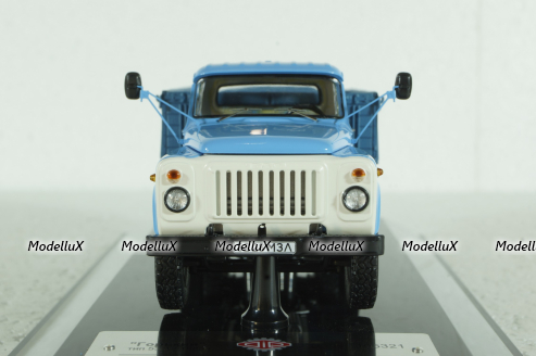 Газ-53-12 1985, синий, 105321, DiP Models 1:43