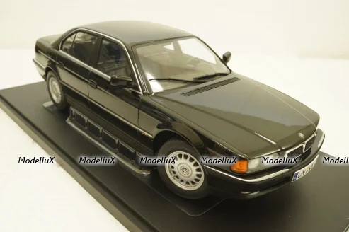 BMW 740i E38 Series 1, 1994 black metallic, KKDC180366, KK-Scale 1:18