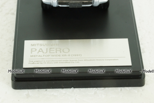 Mitsubishi Pajero II, XR-II, green, 1991, HS446BL, Hi-Story 1:43