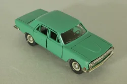Газ-24 Волга А14, зеленый, черный салон, Тантал/Радон 1:43