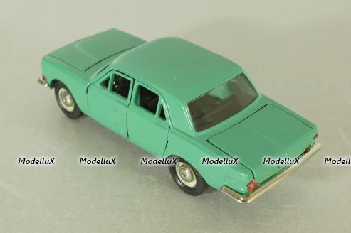 Газ-24 Волга А14, зеленый, черный салон, Тантал/Радон 1:43