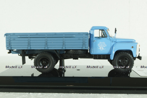Газ-53-12 1985, синий, 105321, DiP Models 1:43