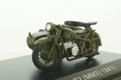 М-72 (ММЗ) 1941г., Мотоцикл, 307201, DiP Models 1:43